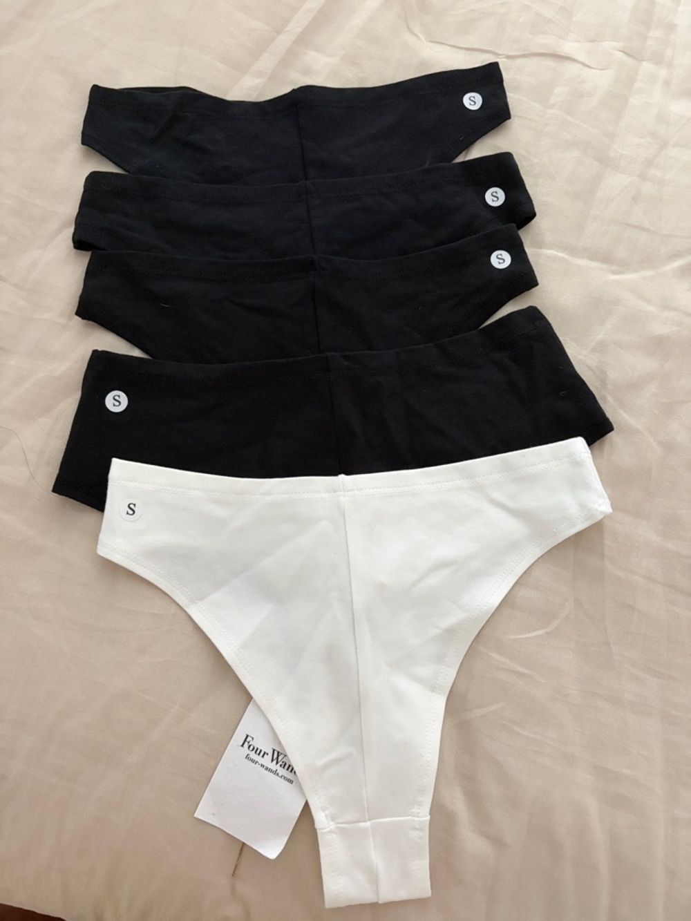 5 bundle NWT Thong Panties S